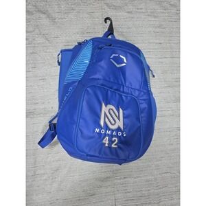 EvoShield Recruit Backpack Baseball Softball Nomads42 Blue Multipocket Equipment